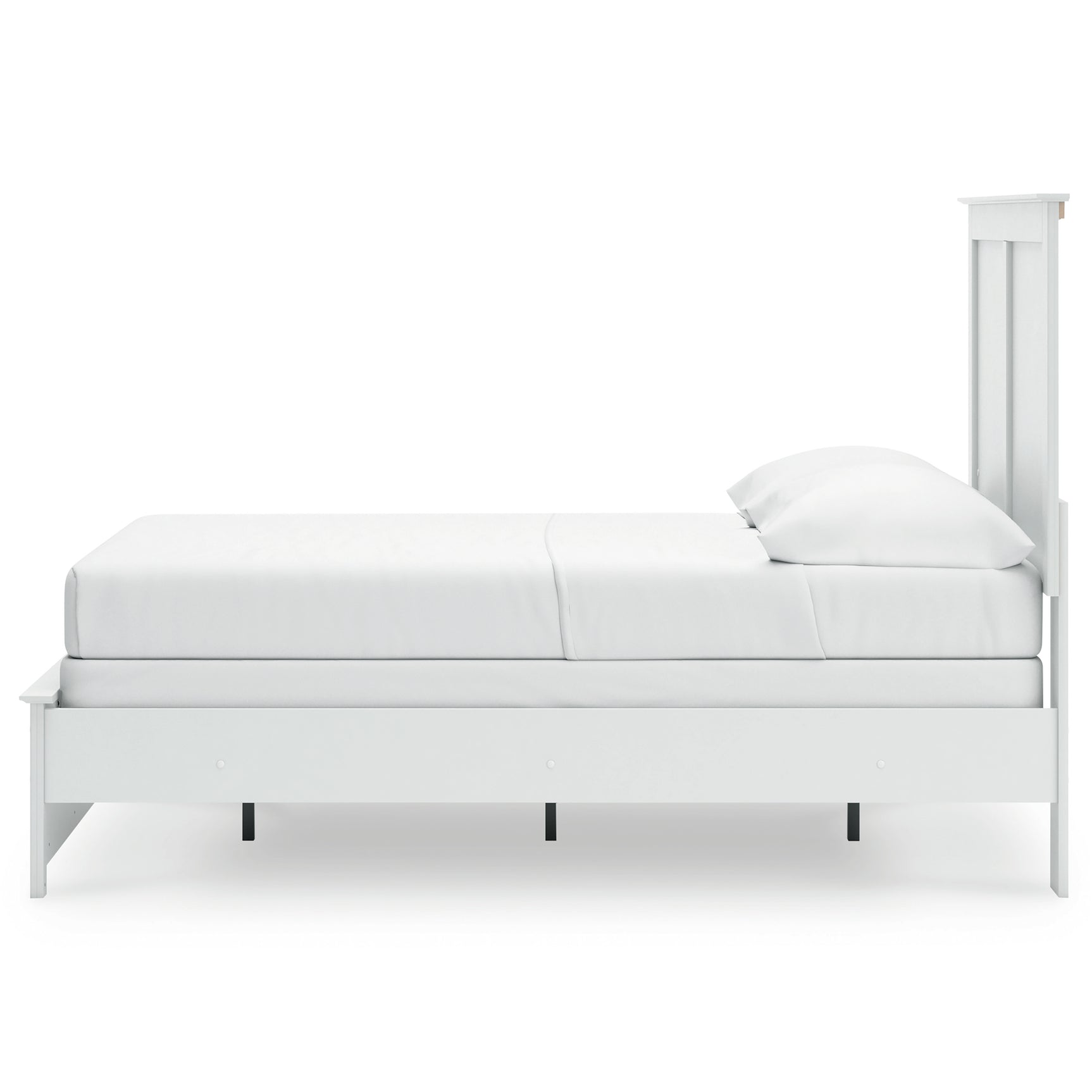Bostwick Shoals White Full Panel Bed, Chest, and Nightstand - Ornate Home