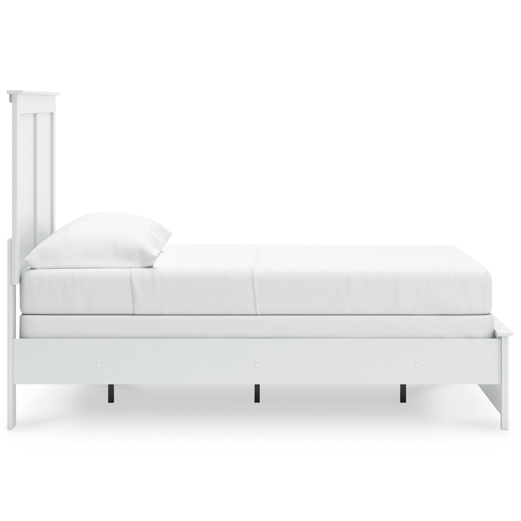 Bostwick Shoals White Full Panel Bed, Chest, and Nightstand - Ornate Home