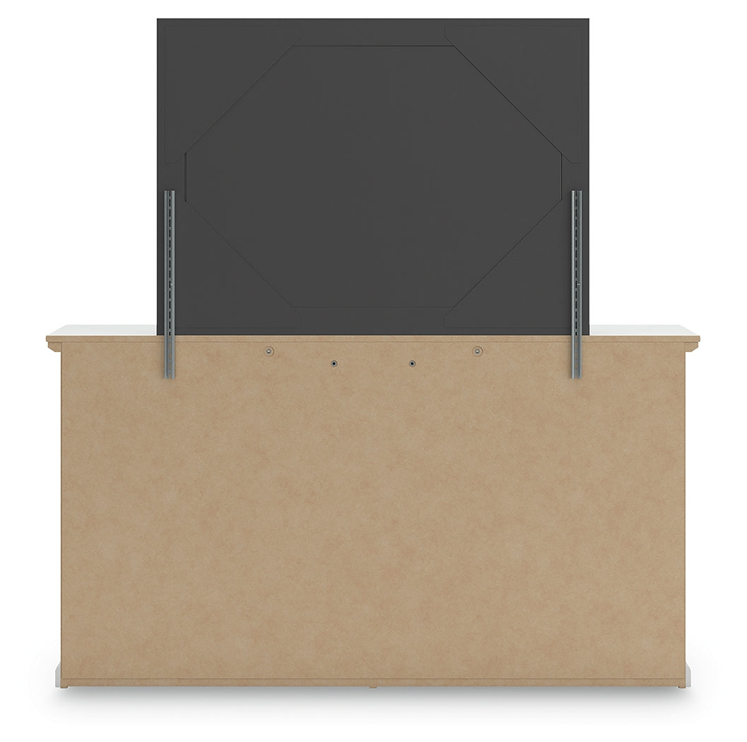 Bostwick Shoals Full Panel Bed, Dresser, Mirror and Nightstand - Ornate Home