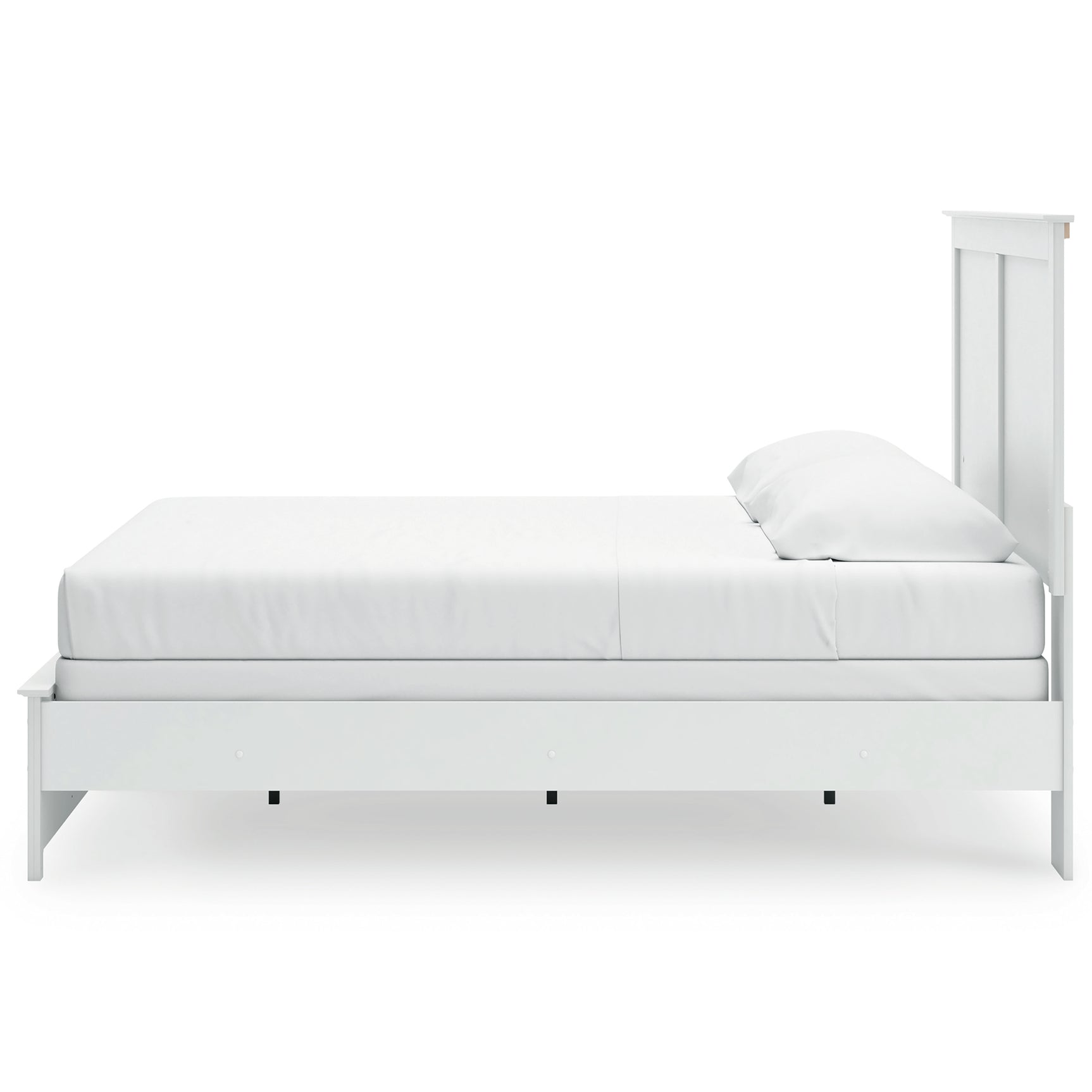Bostwick Shoals White King Panel Bed, Dresser, Mirror, Chest and 2 Nightstands (Online Special Price) - Ornate Home