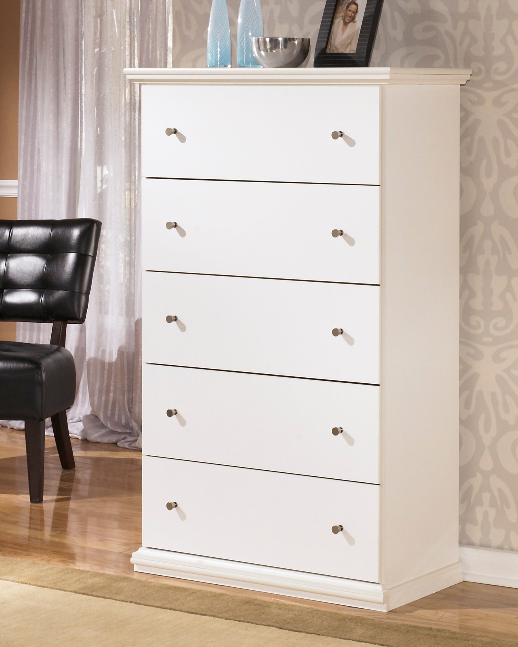 Bostwick Shoals Full Panel Bed, Dresser, Mirror, Chest, and Nightstand (Online Special Price) - Ornate Home