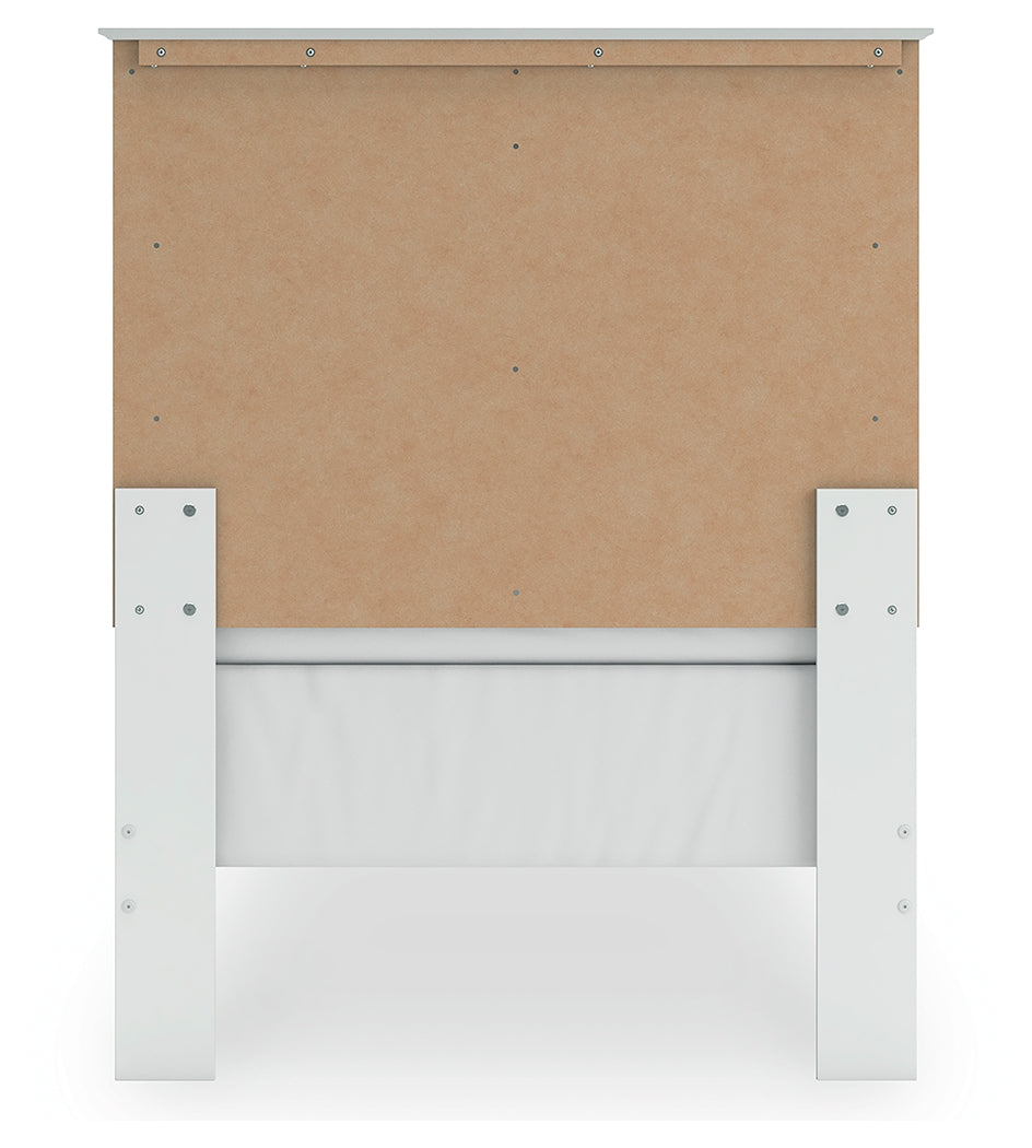 Bostwick Shoals White Twin Panel Youth Bed - Ornate Home