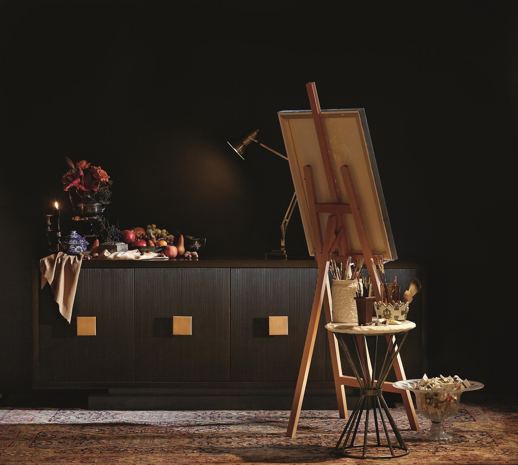 Boulevard Ebonized Buffet - Ornate Home