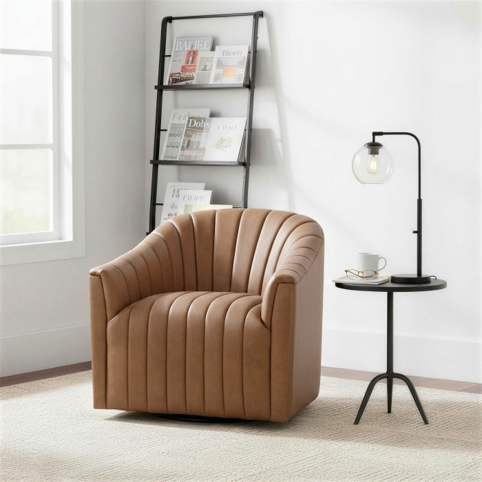 Boulevard Pink Swivel Chair - Ornate Home