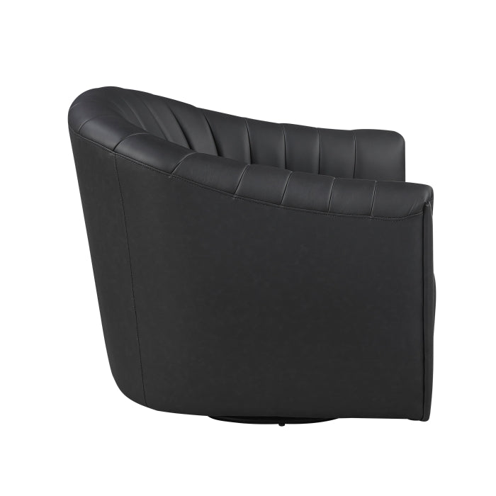 Boulevard Purple Swivel Chair - Ornate Home