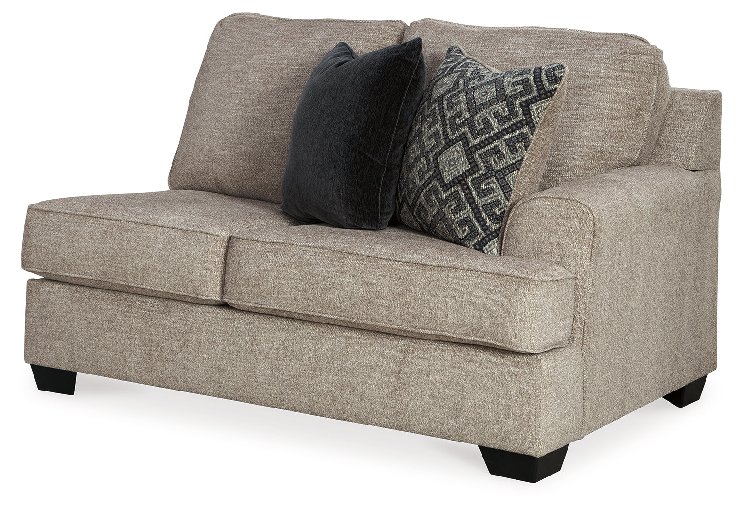 Bovarian Stone 3-Piece Sectional and Ottoman - Ornate Home