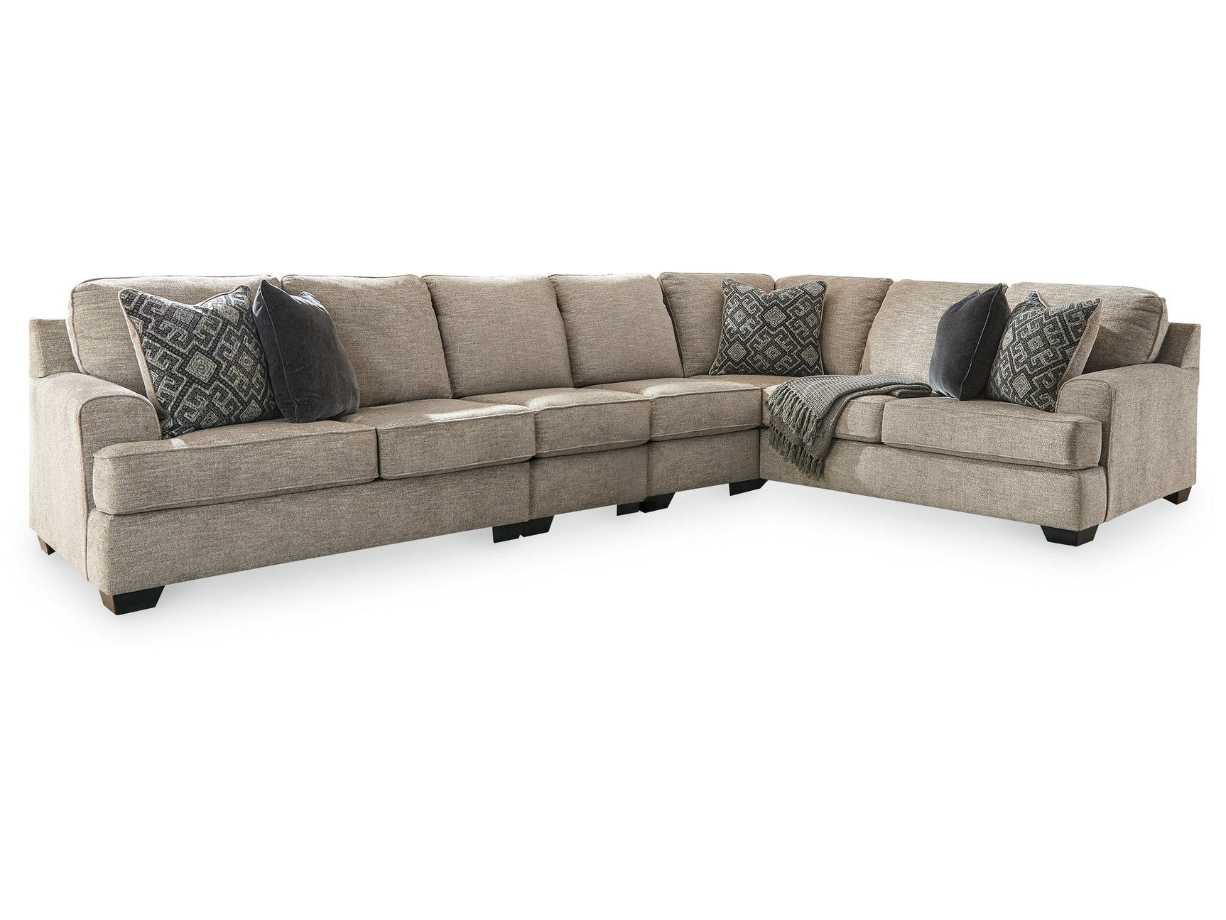 Bovarian Stone 4-Piece Sectional (Online Special Price) - Ornate Home