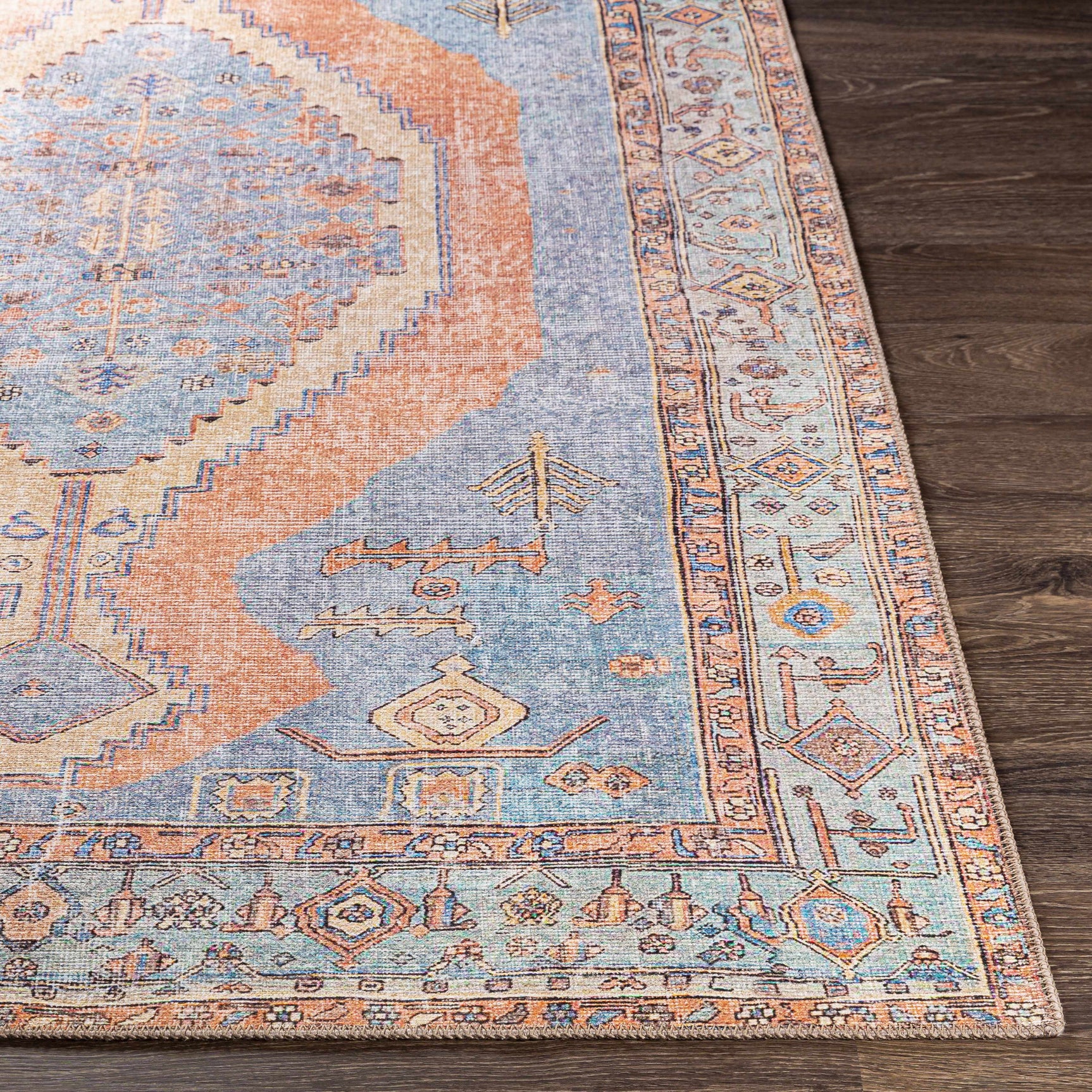 Bovey Washable Area Rug - Clearance - Ornate Home