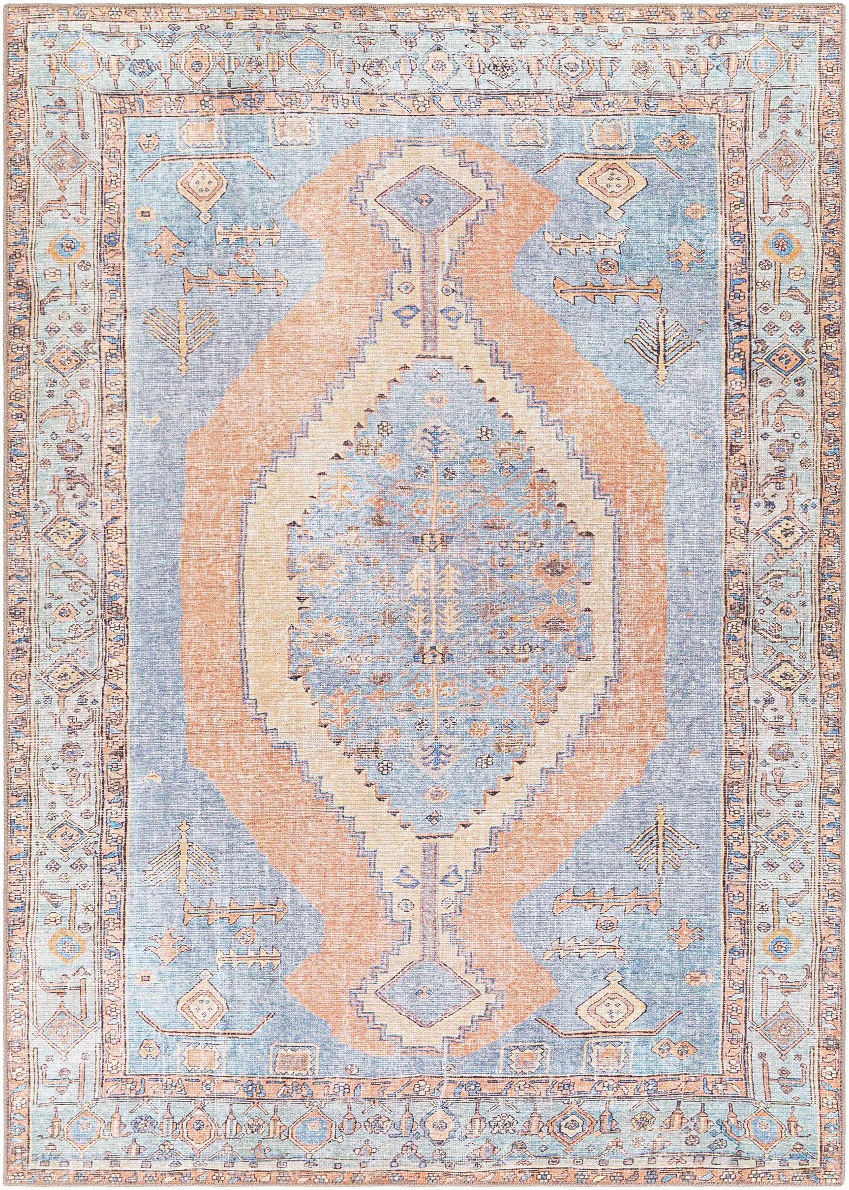Bovey Washable Area Rug - Clearance - Ornate Home