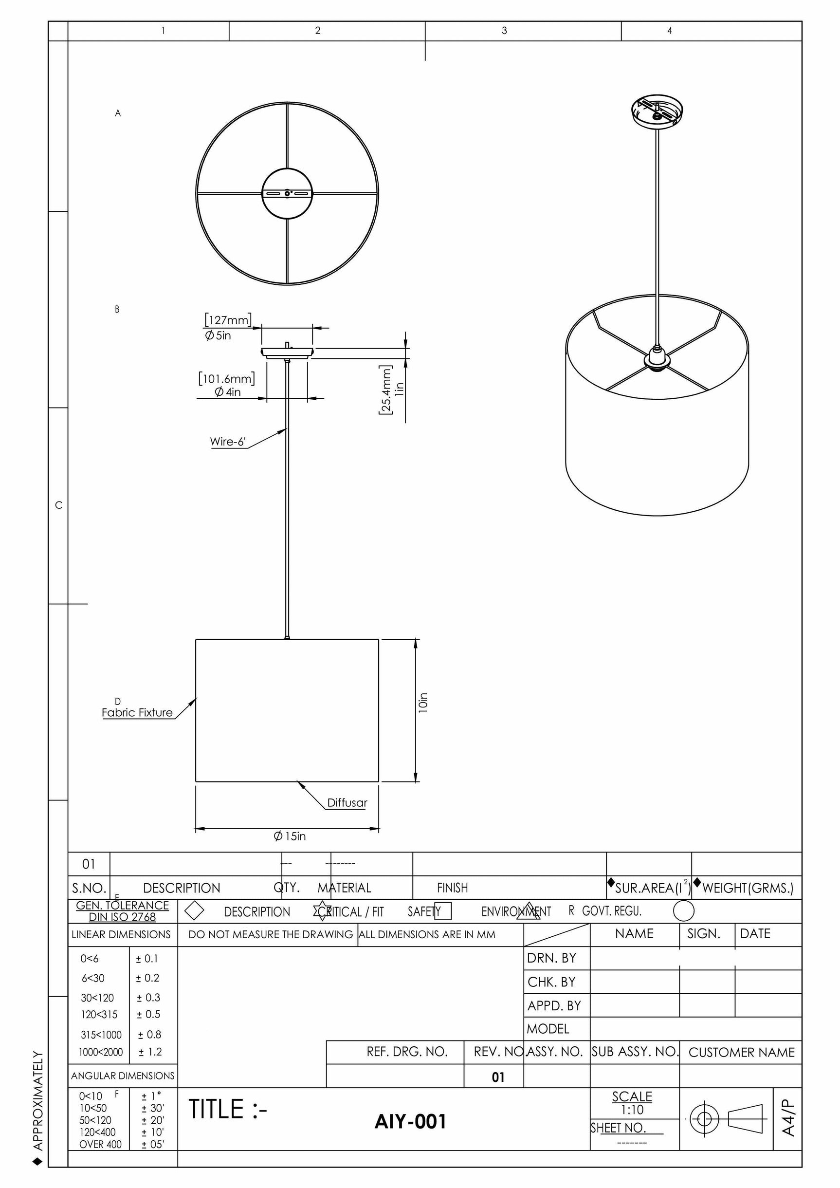 Bowenfels Ceiling Light - Clearance - Ornate Home