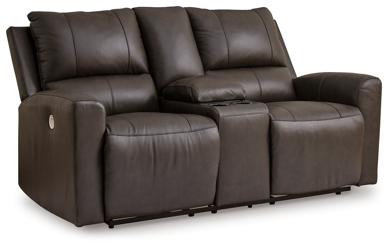 Boxmere Storm Power Loveseat w/Console (Online Special Price) - Ornate Home