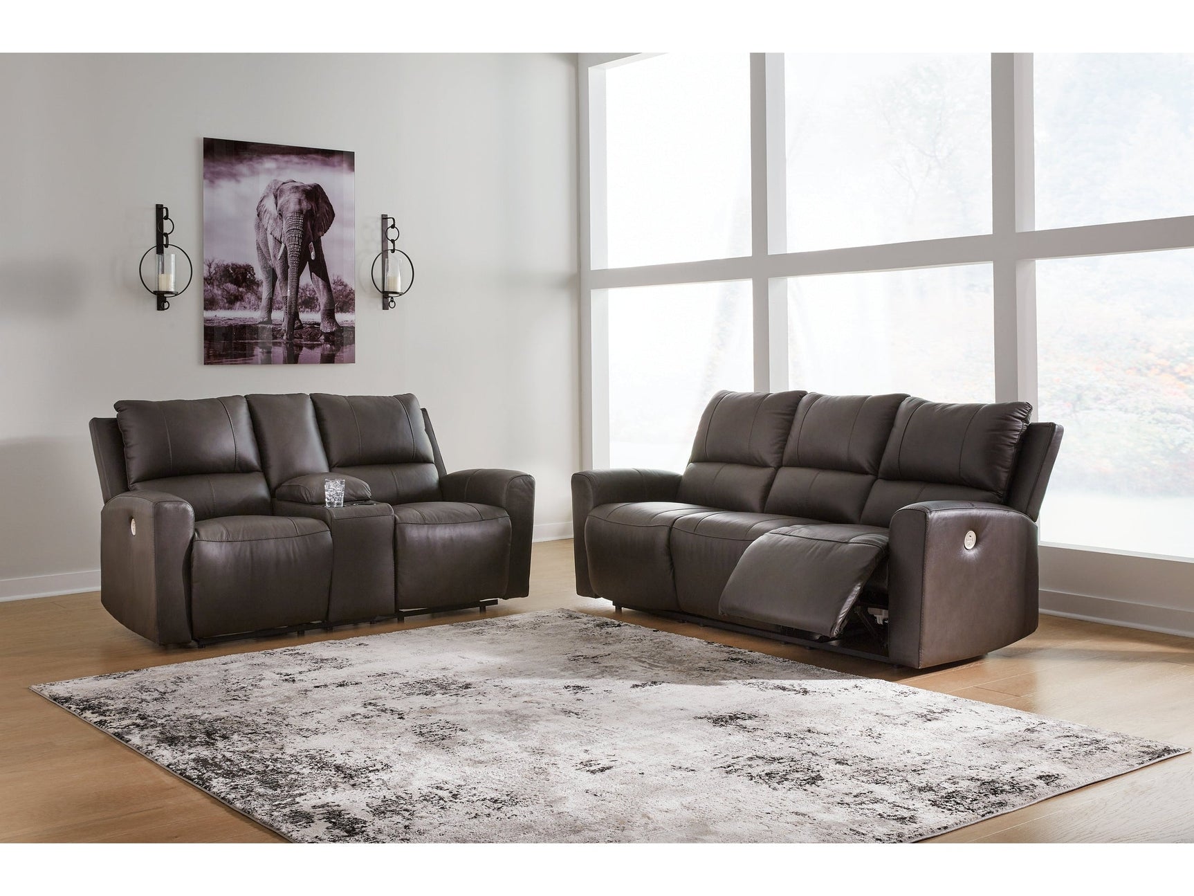 Boxmere Storm Power Reclining Sofa and Loveseat (Online Special Price) - Ornate Home
