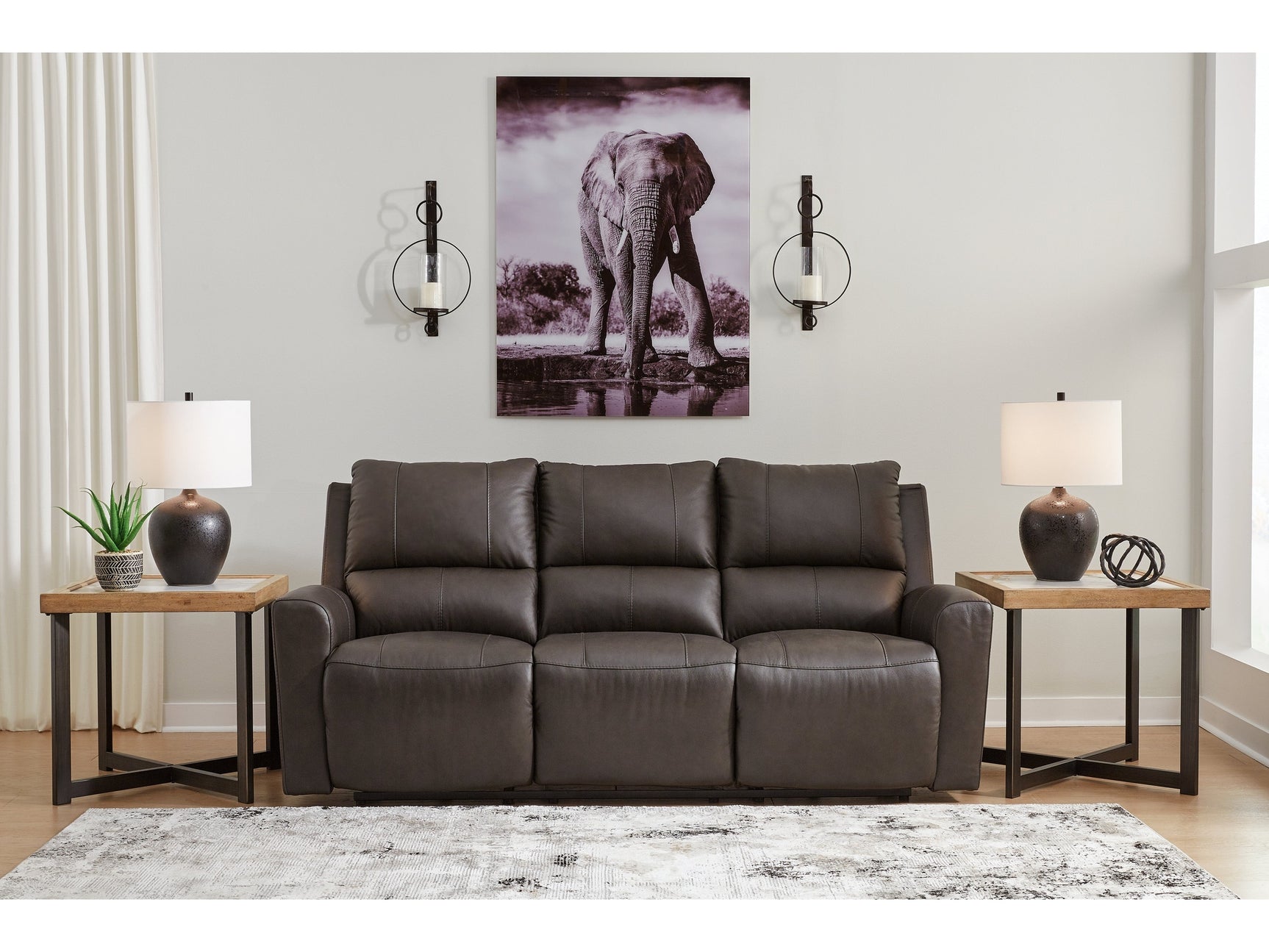 Boxmere Storm Reclining Power Sofa - Ornate Home