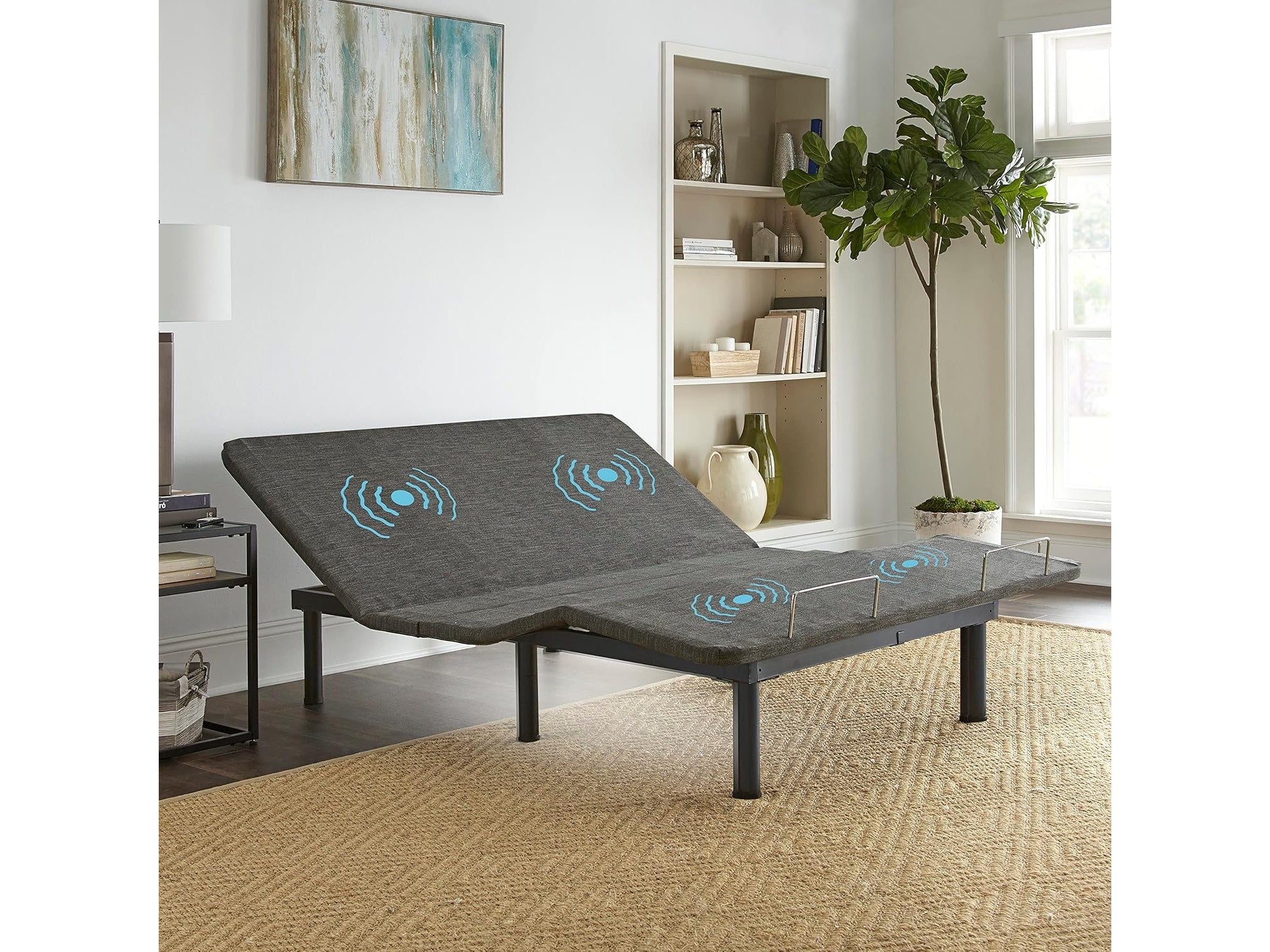 Boyd Sleep Queen Bed Frame Base: Adjustable Zero-Gravity Power
