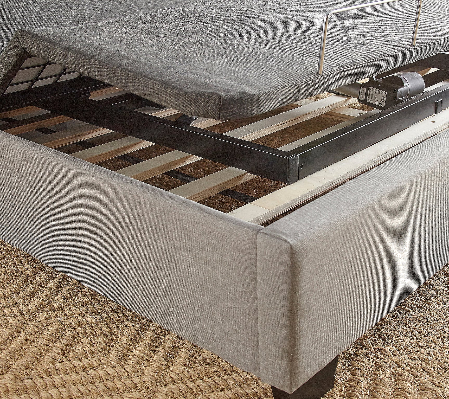 Boyd Sleep Queen Bed Frame Base: Adjustable Zero-Gravity Power Base w/ Massage - Ornate Home