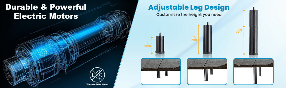 Boyd Sleep Queen Bed Frame Base: Adjustable Zero-Gravity Power Base w/ Massage - Ornate Home