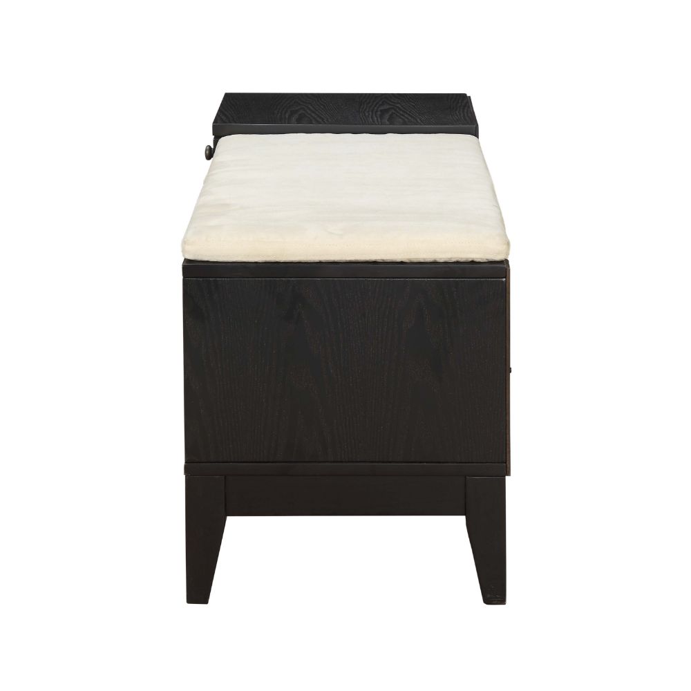 Boyet Cream/Black Bench - Ornate Home