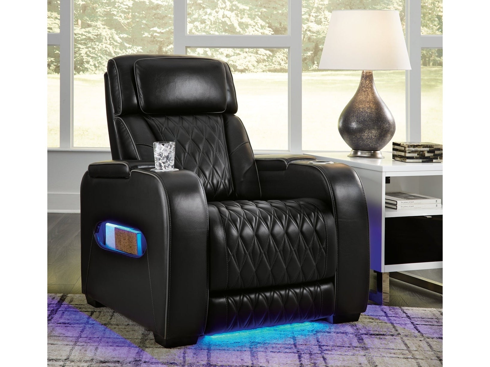 Boyington Black Power Recliner (Online Special Price) - Ornate Home