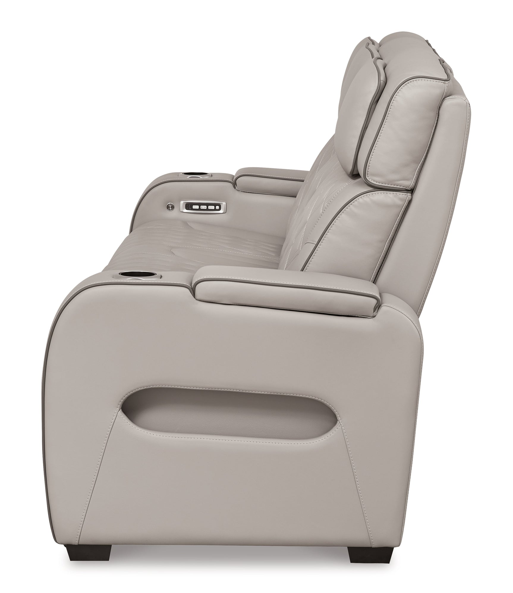 Boyington Gray Power Reclining Sofa (Online Special Price) - Ornate Home