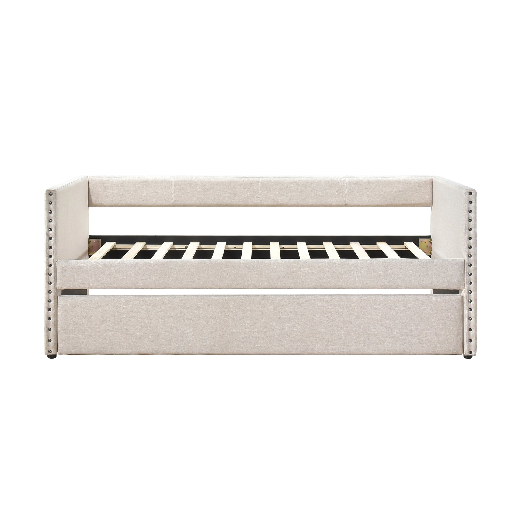Boynton Beige Daybed w/ Trundle - Ornate Home