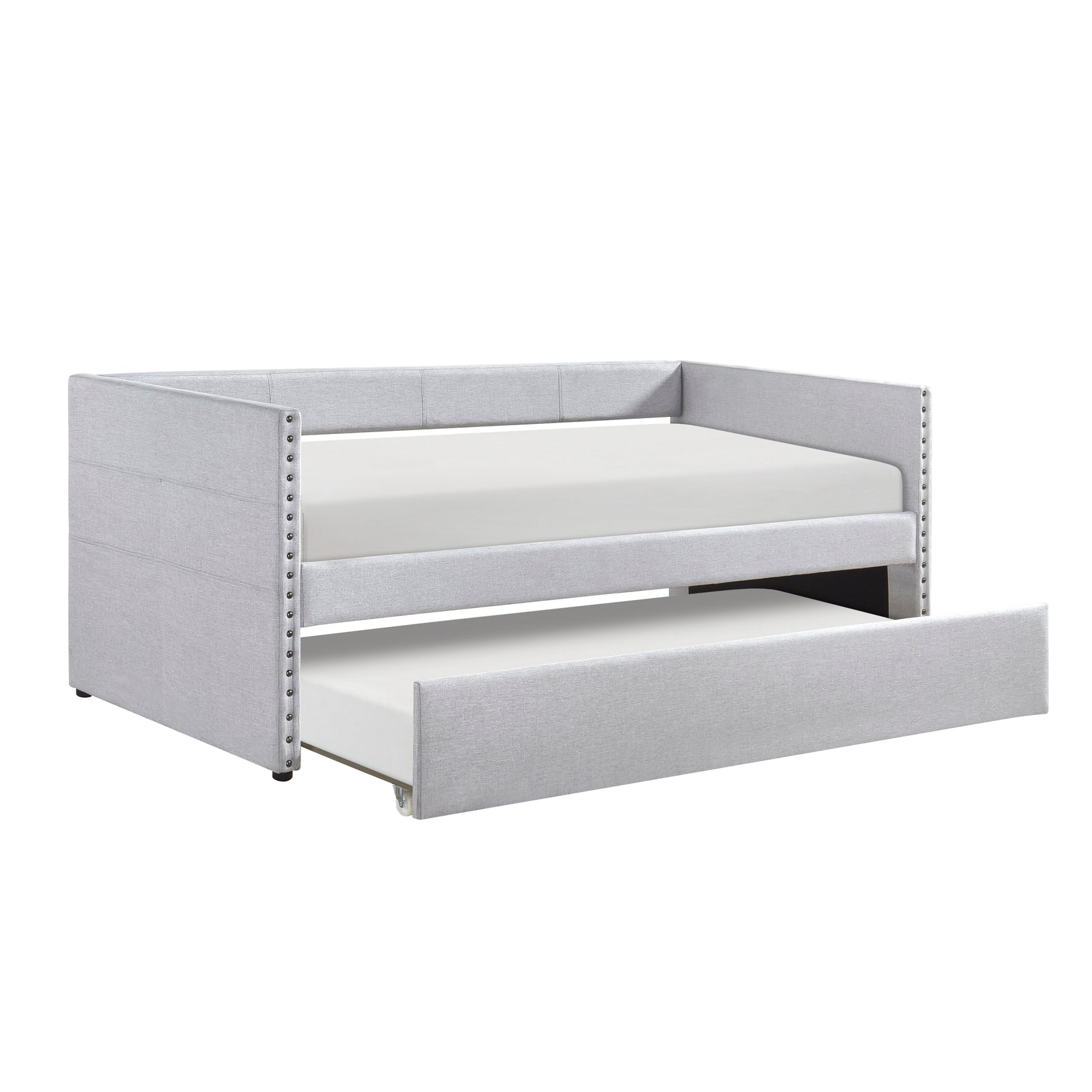 Boynton Gray Daybed w/ Trundle - Ornate Home