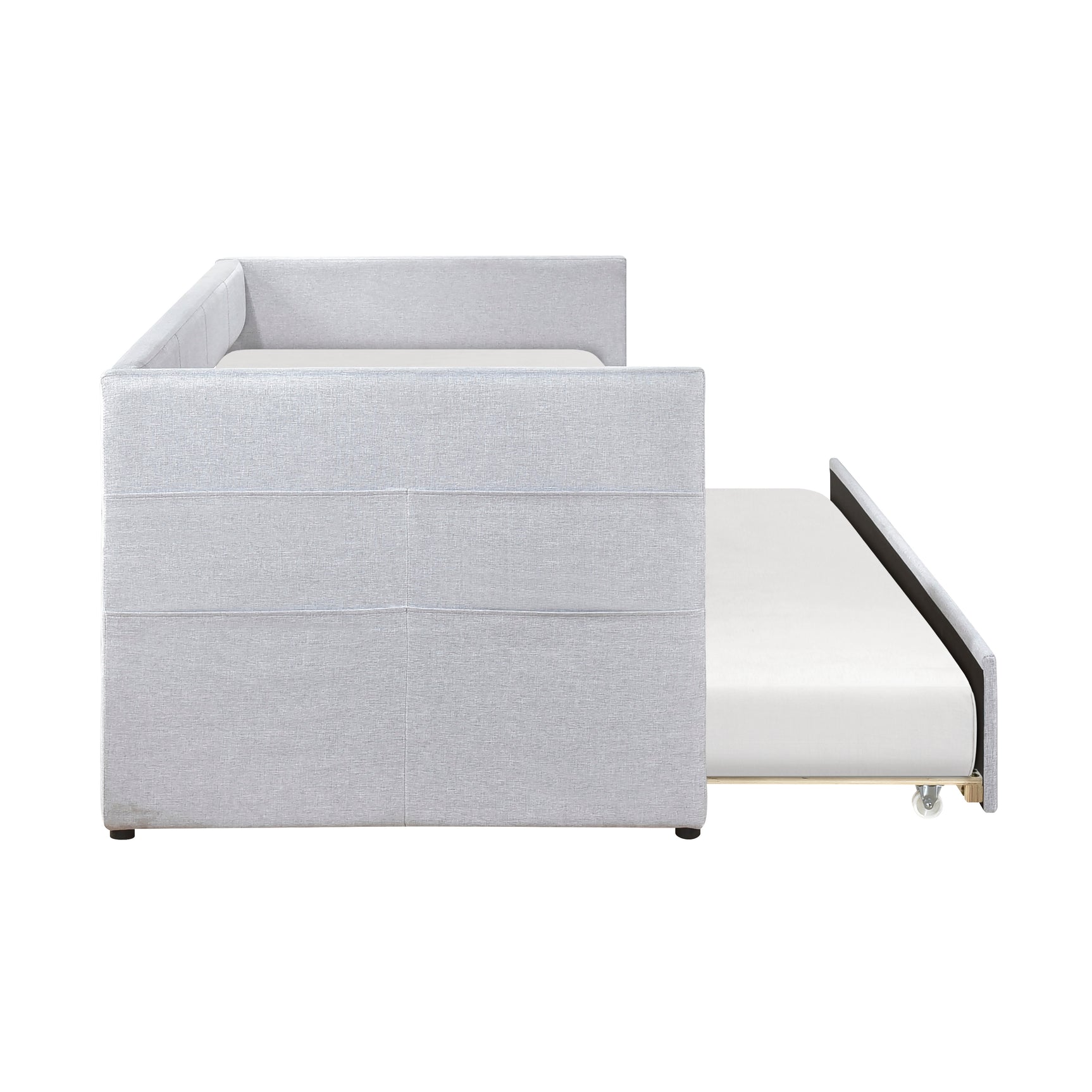 Boynton Gray Daybed w/ Trundle - Ornate Home