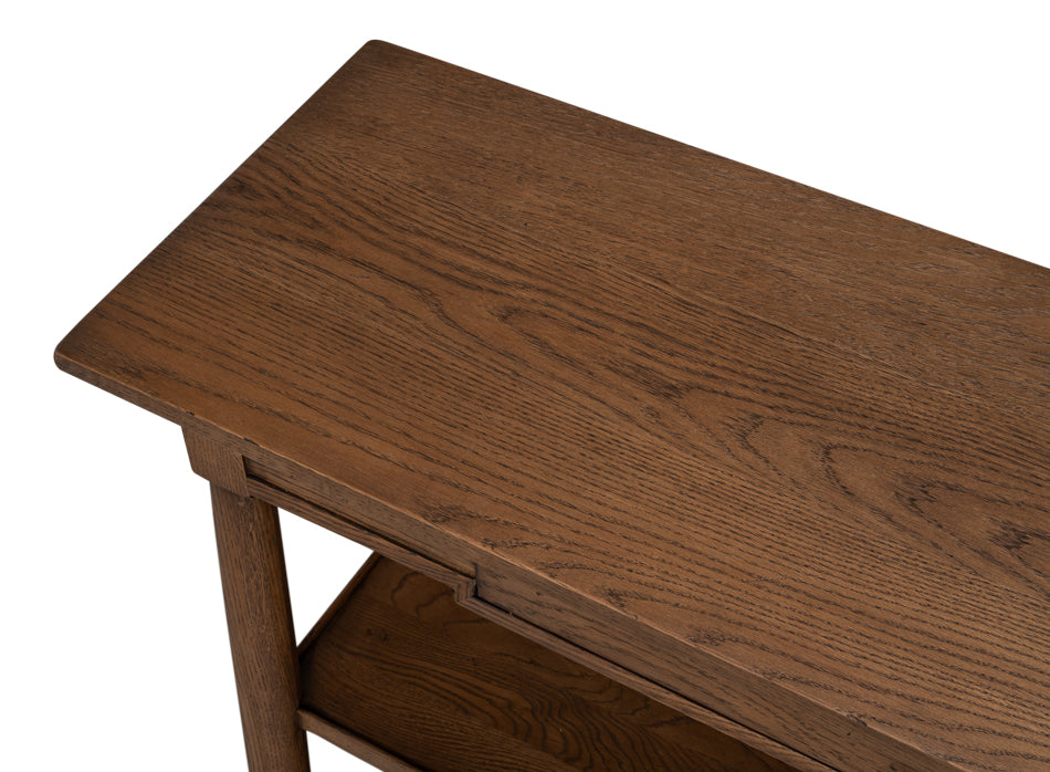 Bracken Brown Large Console Table