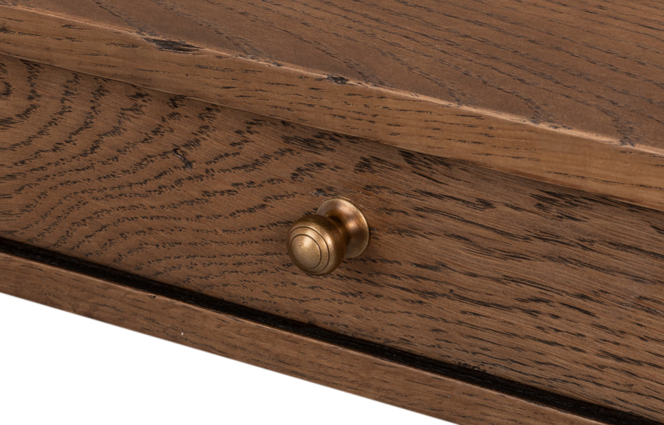 Bracken Brown Large Console Table
