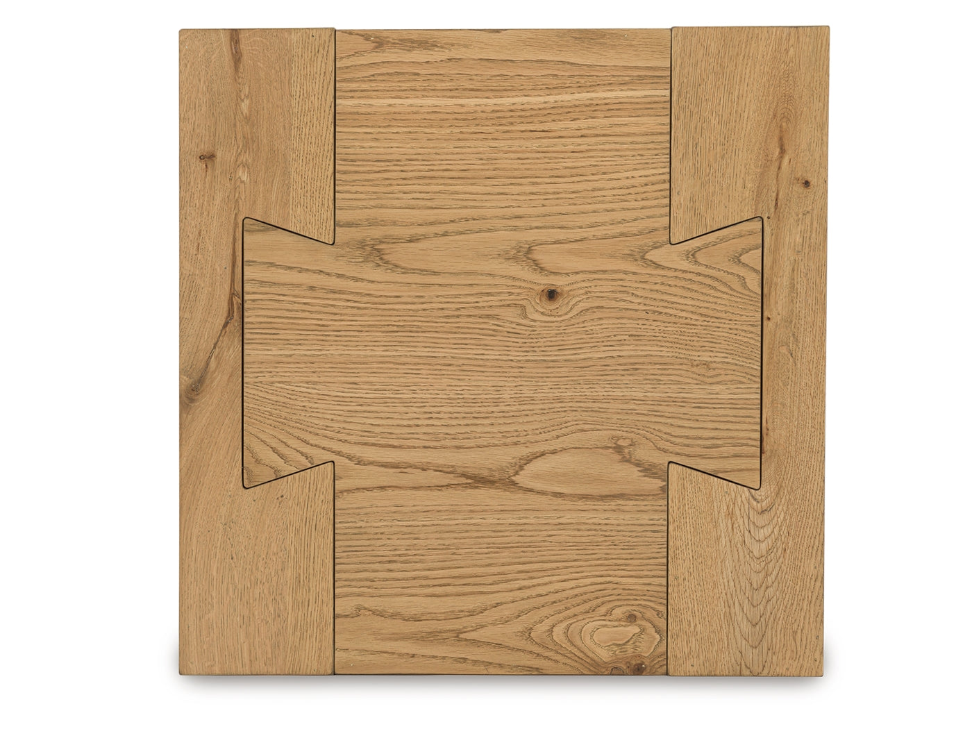 Bracken Light Brown Square End Table - Ornate Home