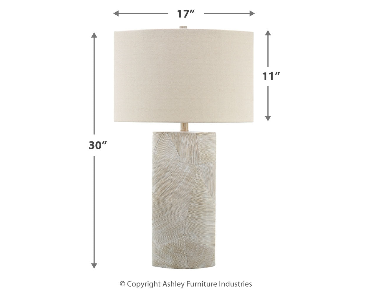 Bradard Brown Table Lamp (Set of 2) (Online Special Price) - Ornate Home