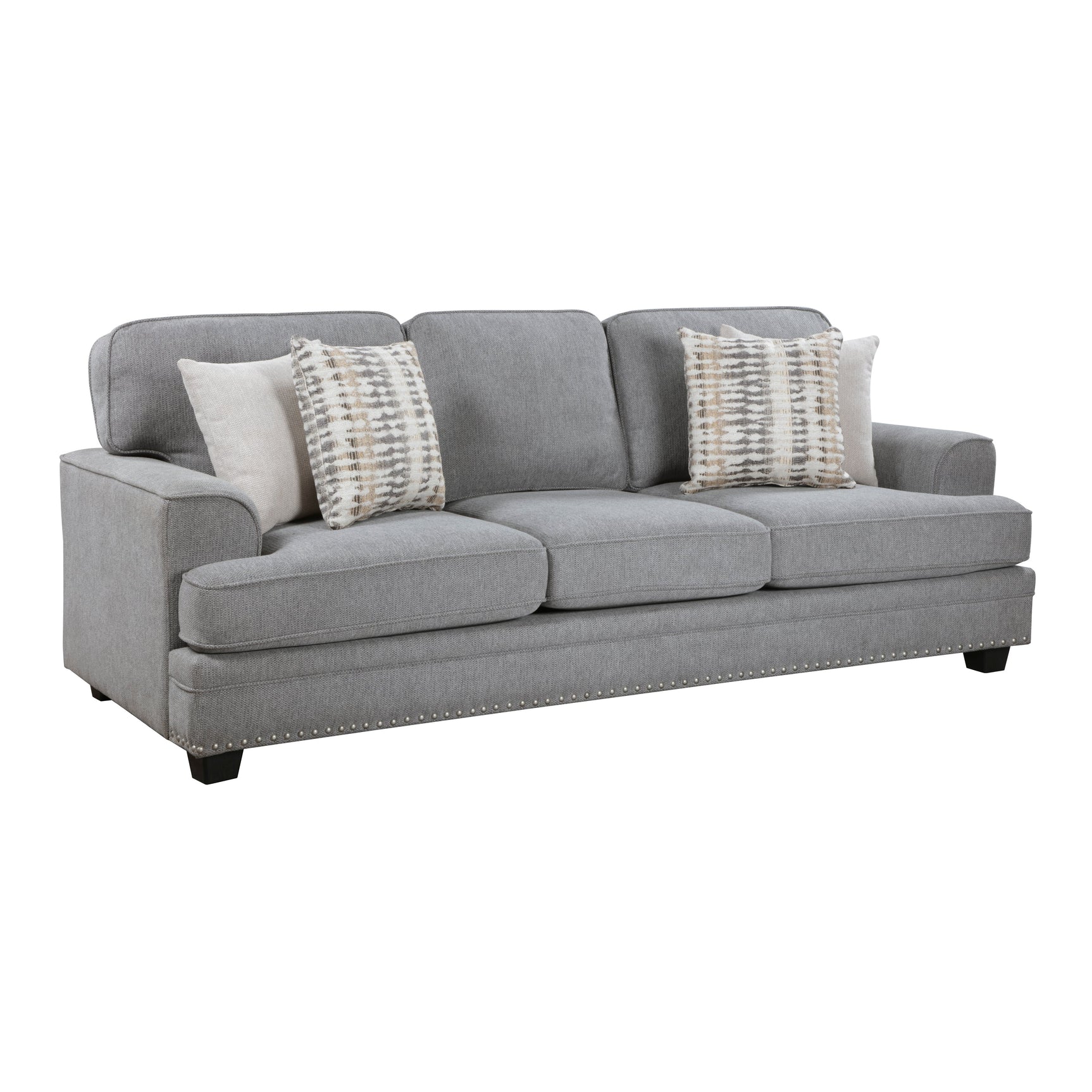 Bradford Gray Sofa - Ornate Home