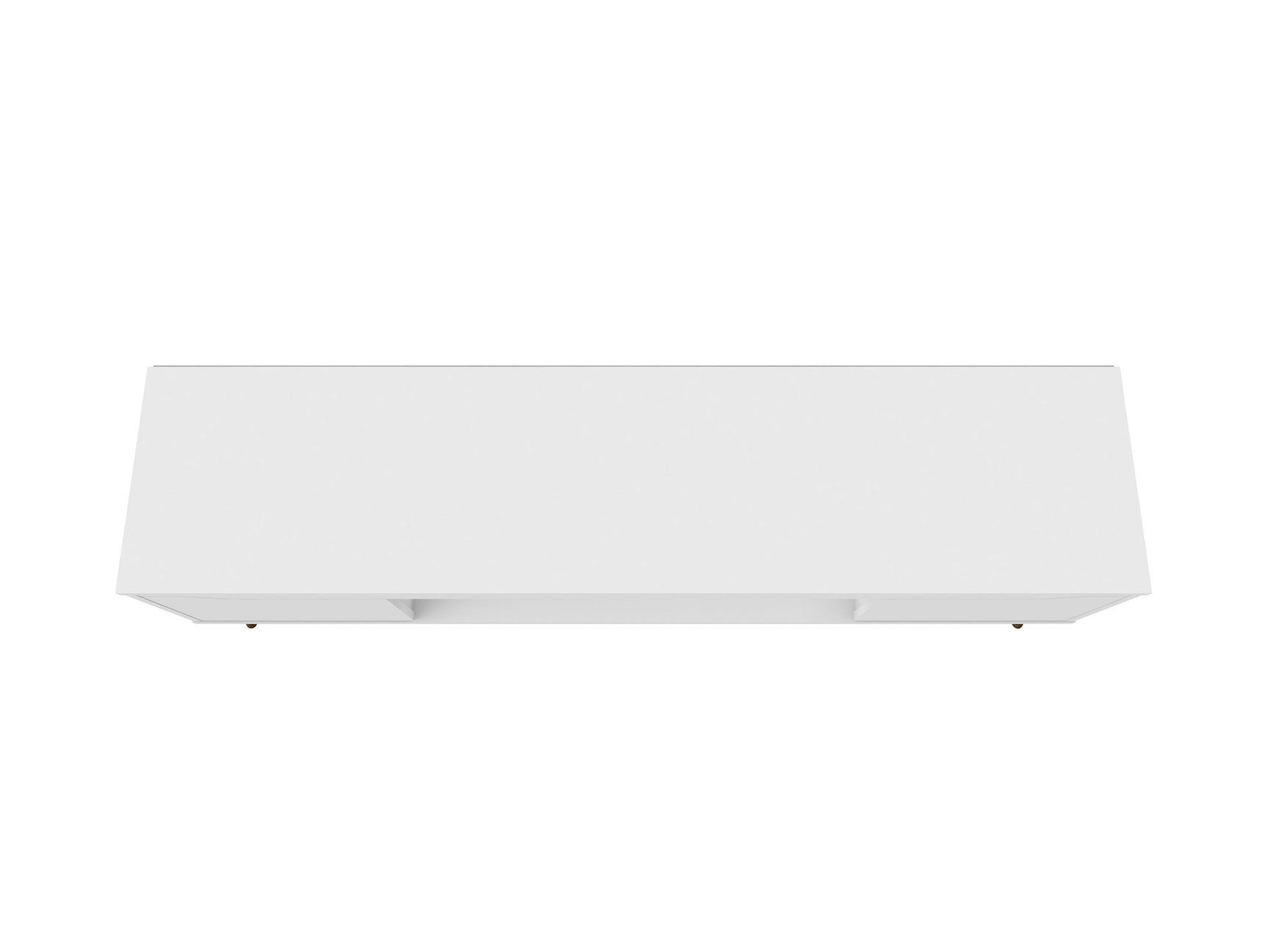 Bradley 62.99 TV Stand in White - Ornate Home