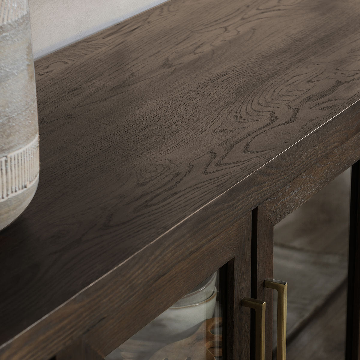 Bradley Cocoa Brown Cabinet - Ornate Home