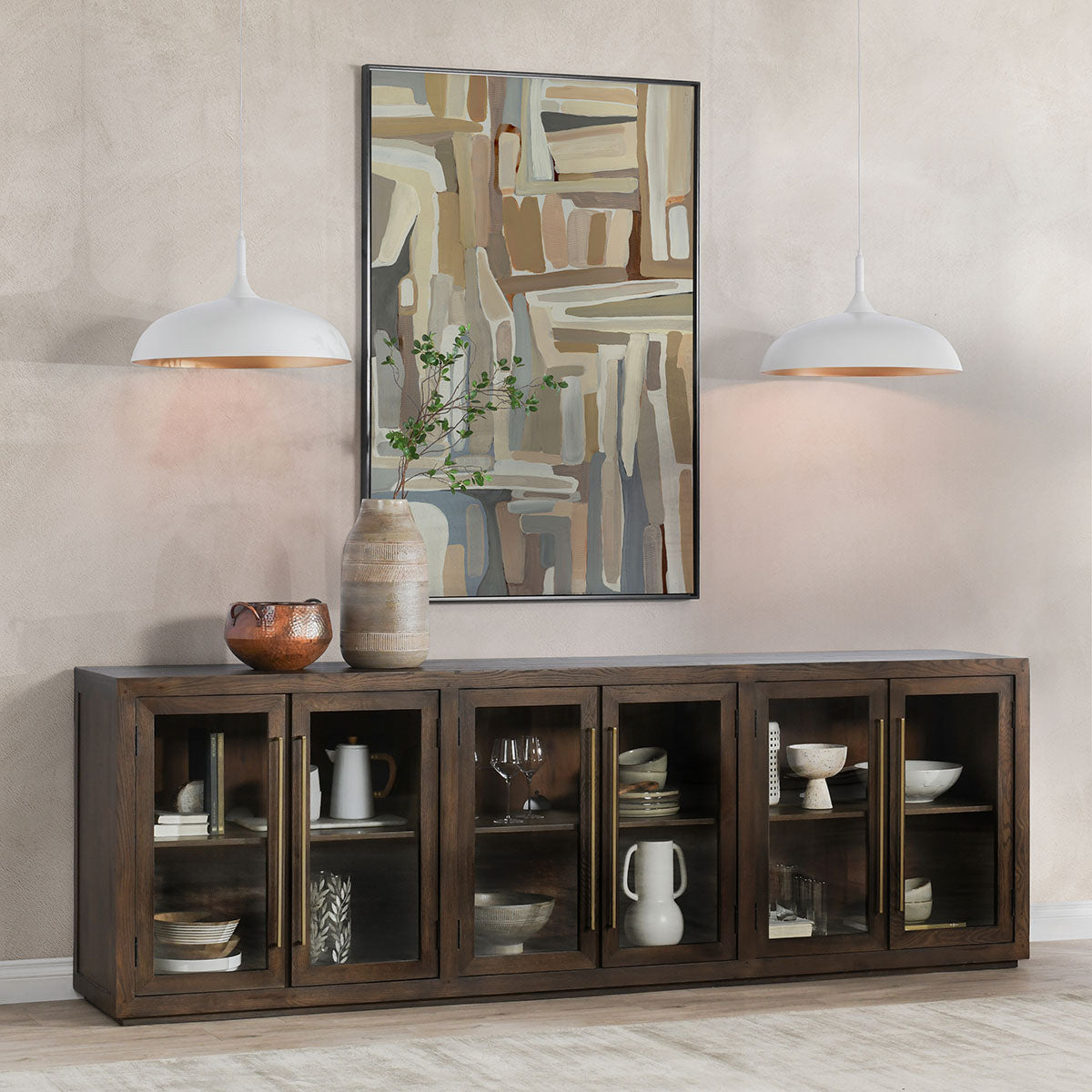 Bradley Cocoa Brown Cabinet - Ornate Home