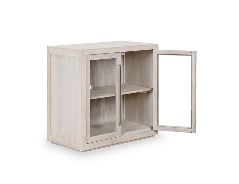 Bradley Whitewashed Cabinet - Ornate Home