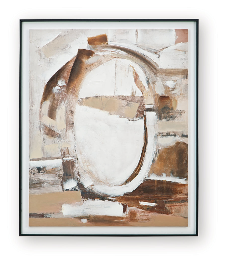 Bradlow Brown/White/Black Wall Art (Online Special Price) - Ornate Home
