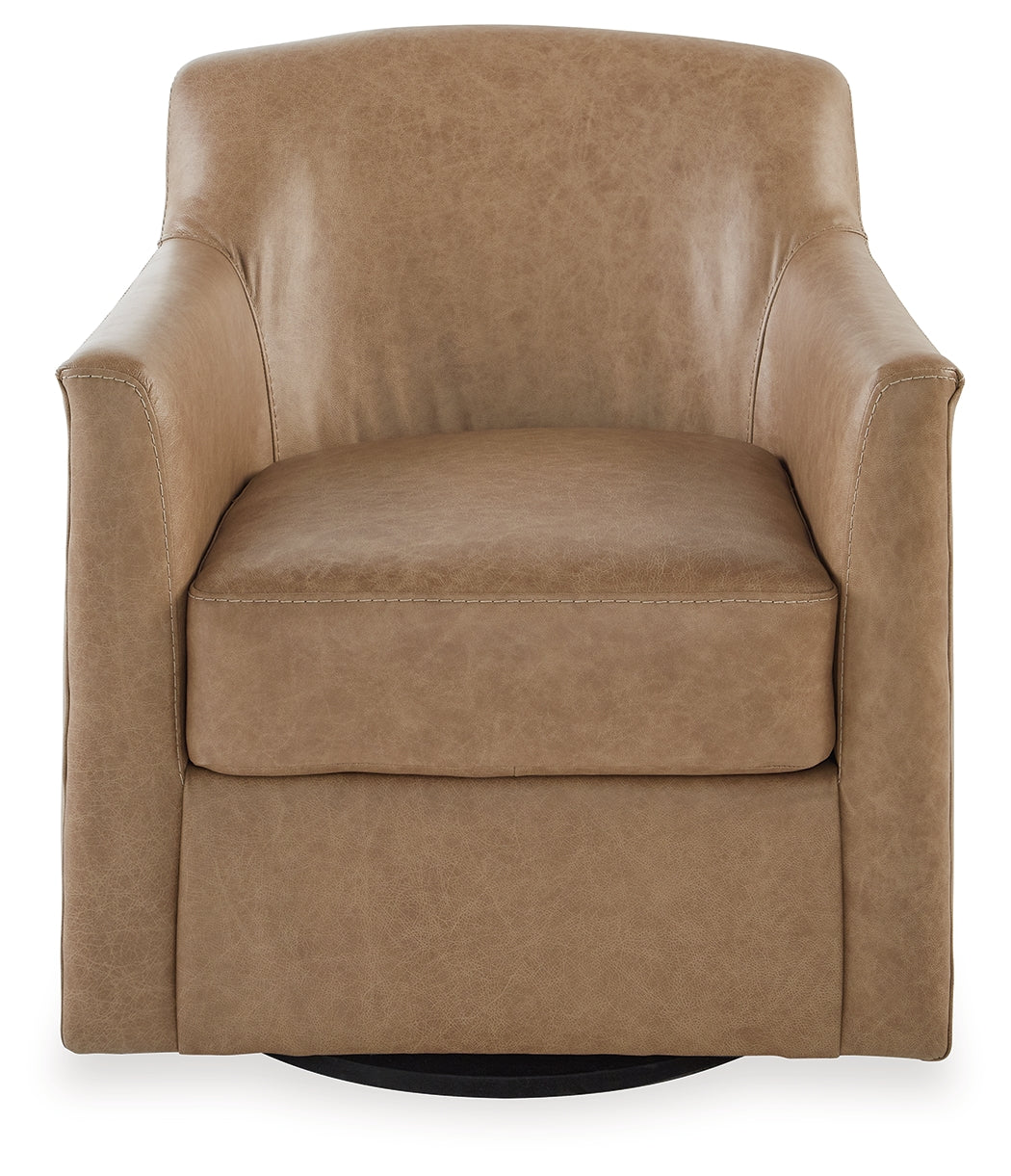 Bradney Tumbleweed Swivel Accent Chair (Online Special Price) - Ornate Home