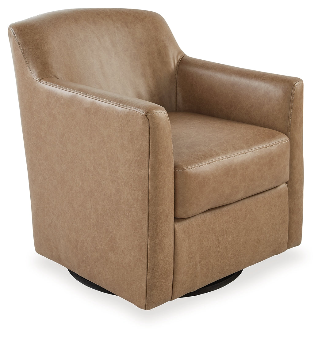 Bradney Tumbleweed Swivel Accent Chair (Online Special Price) - Ornate Home