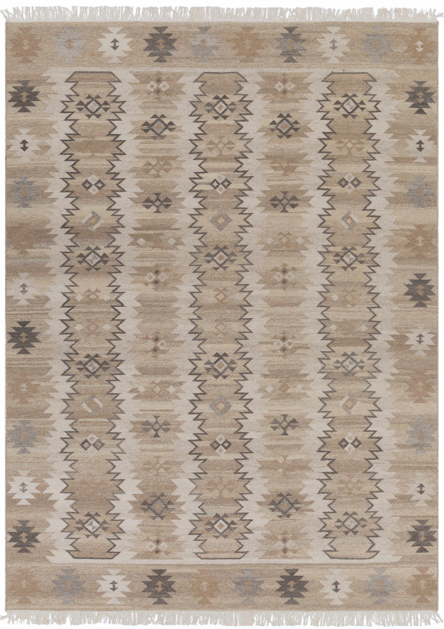 Brady Beige Wool Carpet - Clearance - Ornate Home
