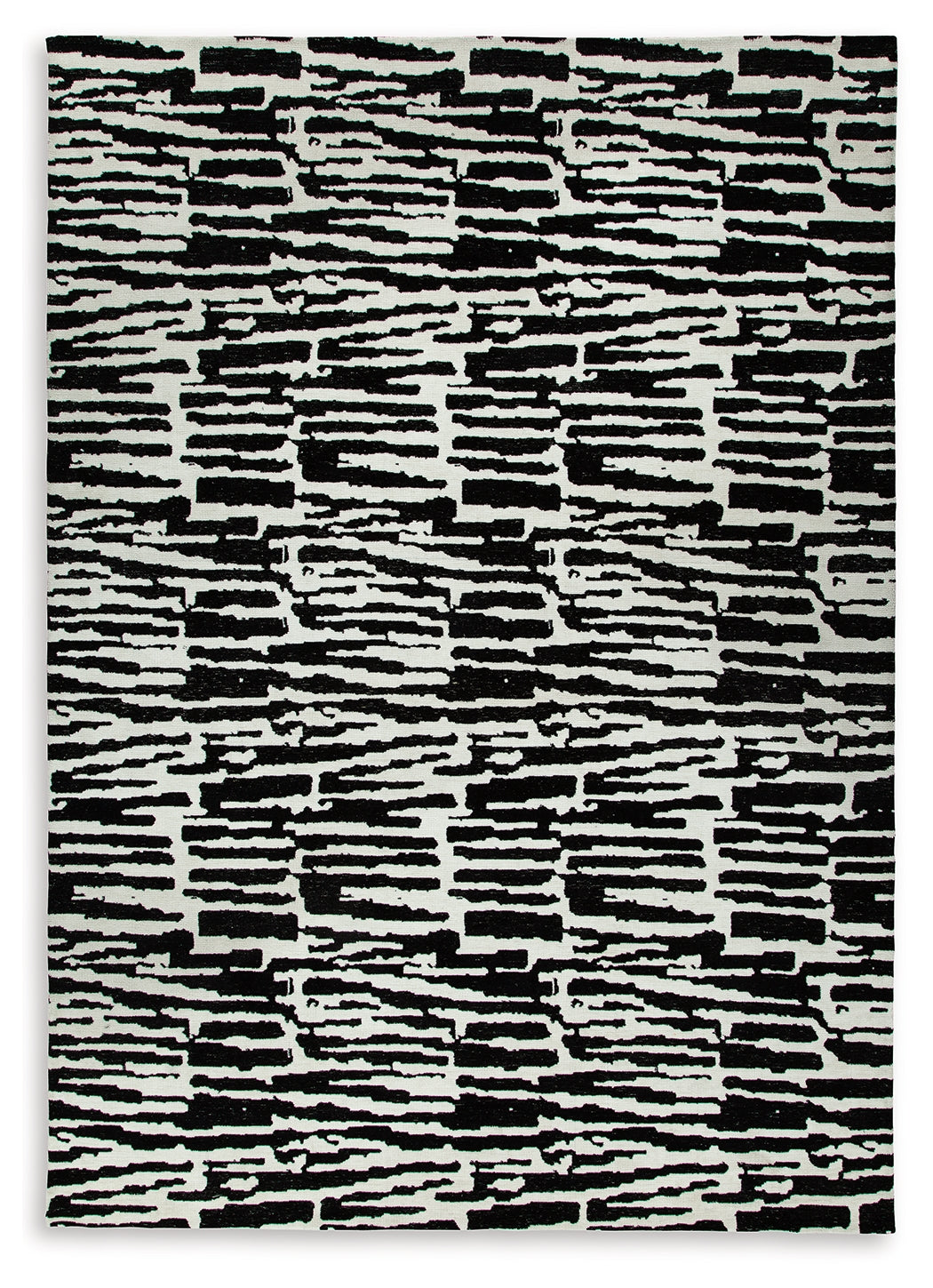 Bramshaw Black/Ivory Extra Large Rug (Online Special Price) - Ornate Home