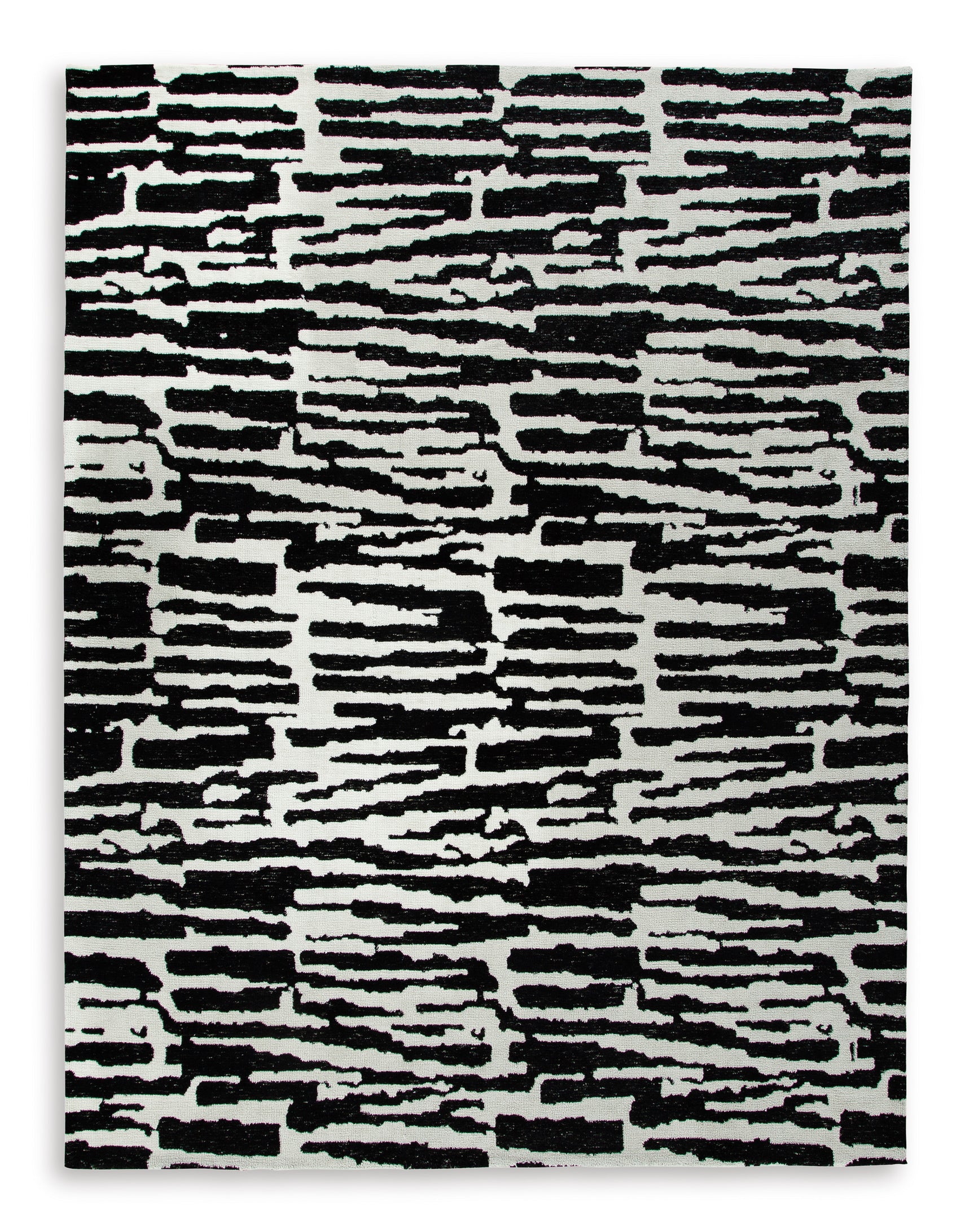 Bramshaw Black/Ivory Large Rug - Ornate Home