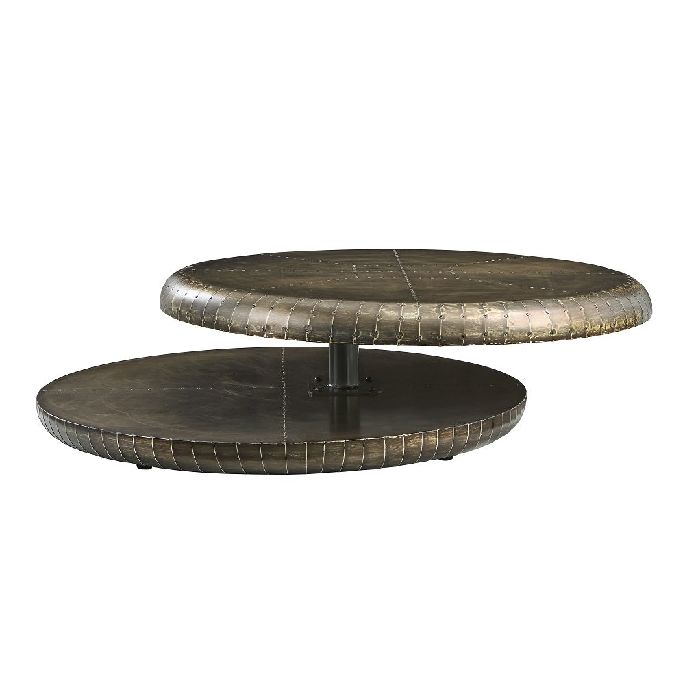 Brancaster Bronze Aluminum Coffee Table - Ornate Home