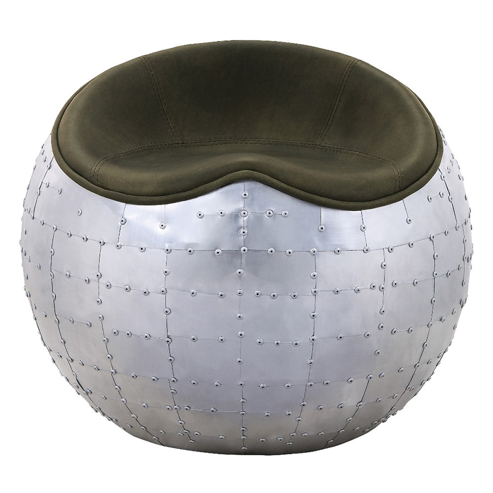 Brancaster Emerald Ottoman - Ornate Home