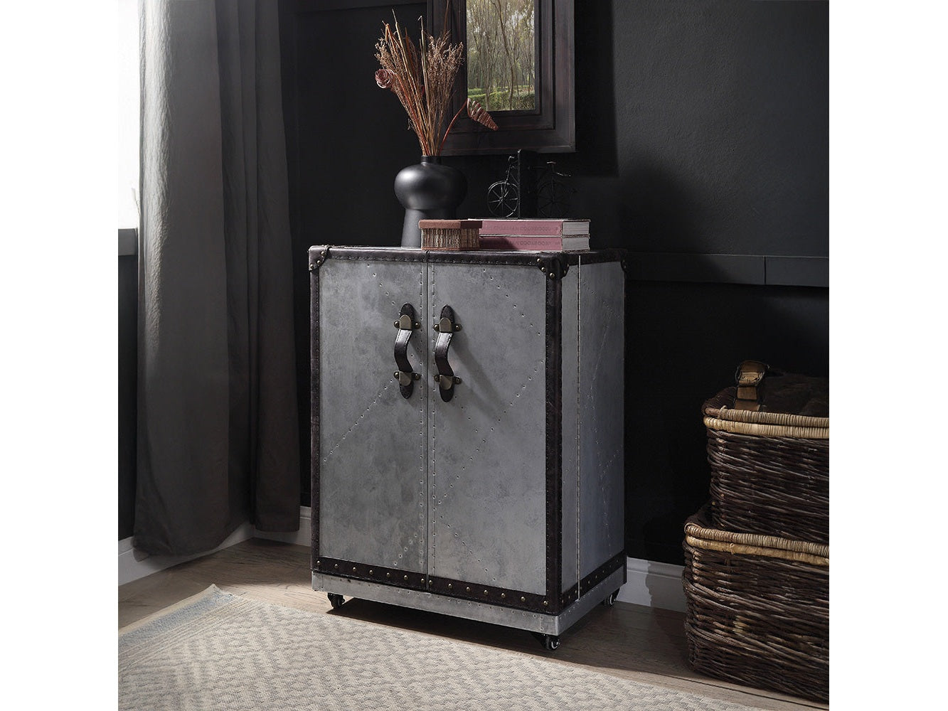 Brancaster Wine Cabinet - Ornate Home