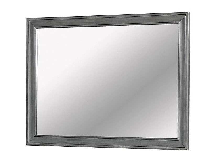 Brandt Gray Mirror - Ornate Home