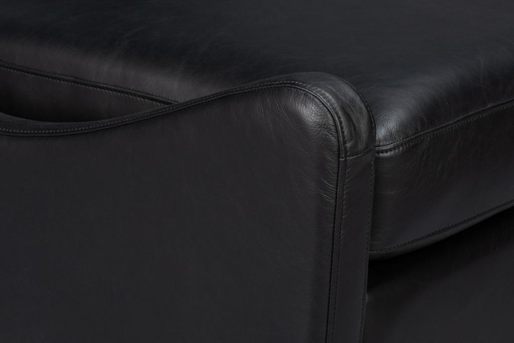 Brandy Black Accent Chair - Ornate Home