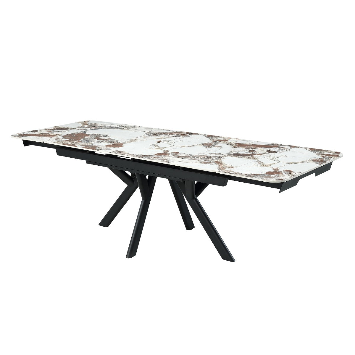 Branson Black Dining Table W/Ceramic Top