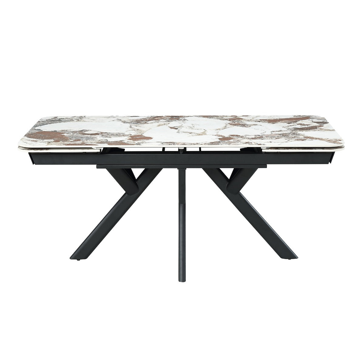 Branson Black Dining Table W/Ceramic Top