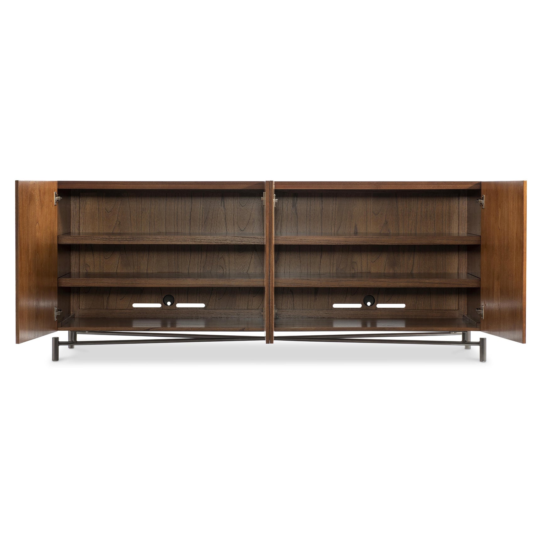 Brasea Entertainment Tungsten Credenza - Ornate Home