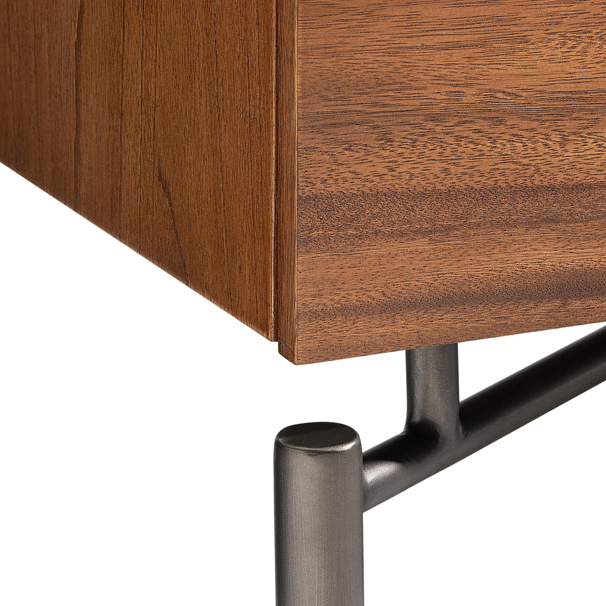 Brasea Tungsten Nightstand - Ornate Home